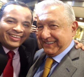 El legislador local era ferviente