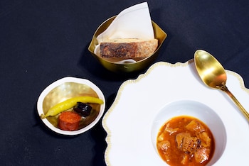 Receta de callos del restaurante Chirón, en Valdemoro (ACYRE)