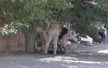 Equipo especializado de la Sedena