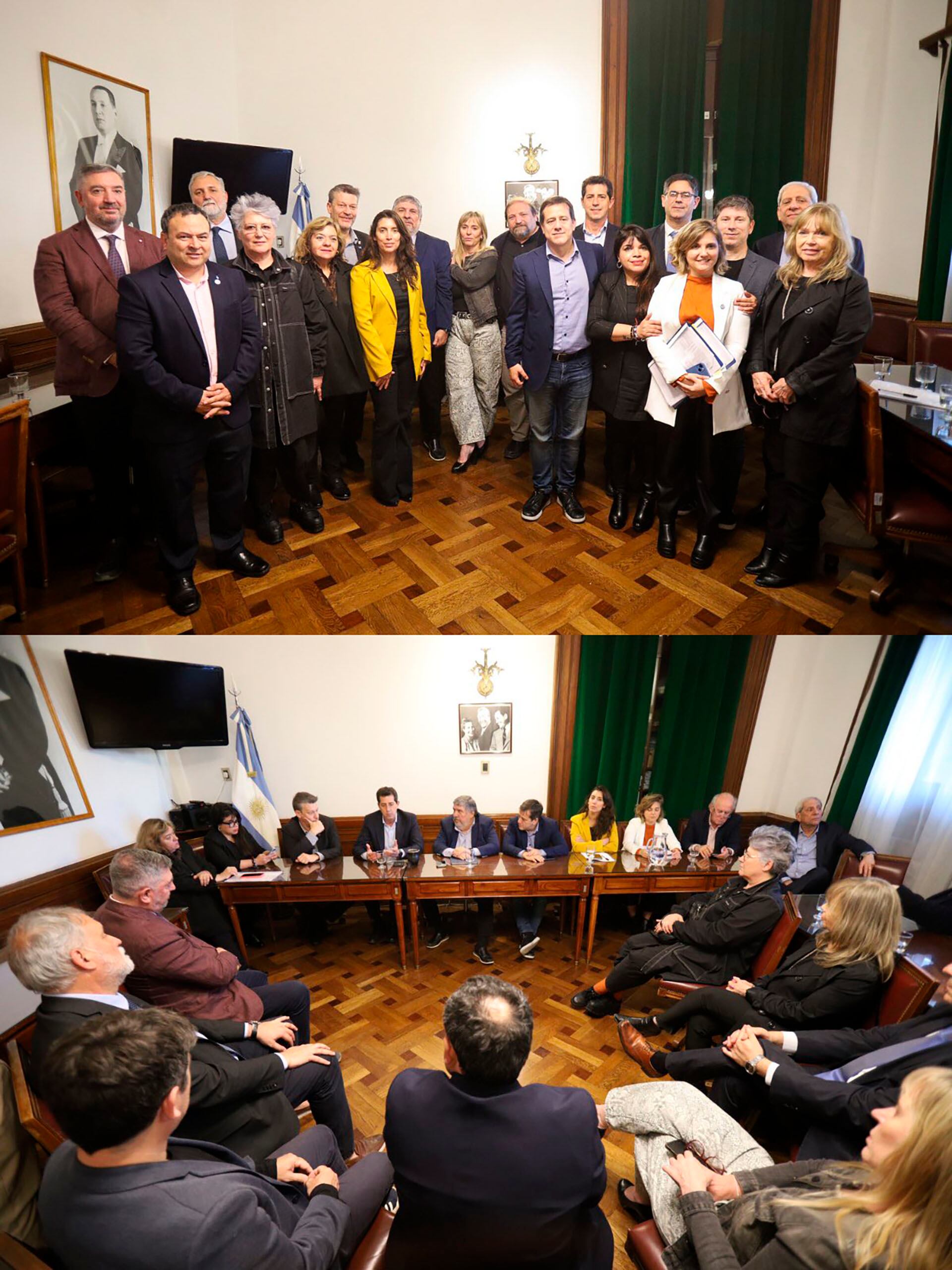 La reunión con los rectores del CIN