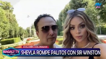 Magaly Medina vincula publicación de “Señor Mentira” con la ruptura entre Sheyla Rojas y Sir Winston. Captura: Magaly TV La Firme.