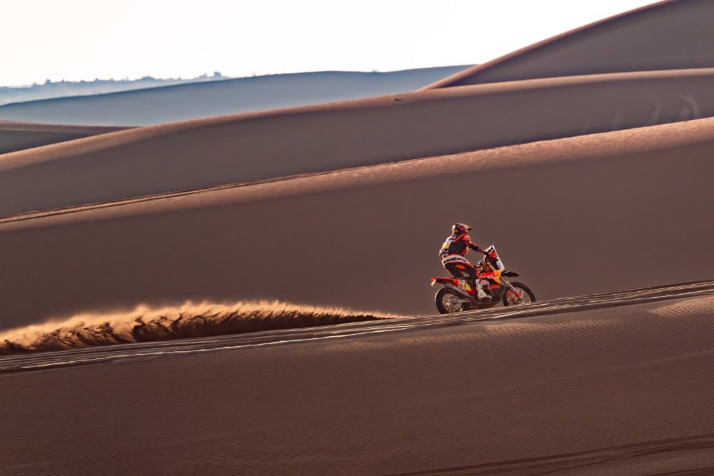 Daniel Sanders manda en las motos (Prensa ASO)