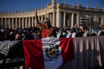 Ceremonia del comienzo del Pontificado de León XIV