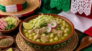 Pozole verde con carne de cerdo: la receta mexicana perfecta para celebrar el mes patrio