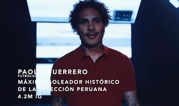 Paolo Guerrero, Daniela Darcourt y
