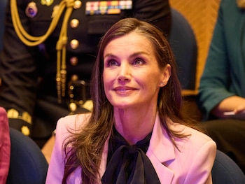 La reina Letizia preside el Día Mundial de la Cruz Roja y de la Media Luna Roja en Pamplona (Europa Press)