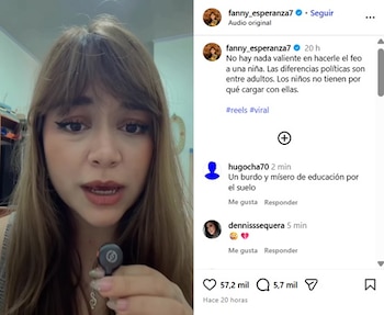 La activista Fanny Peña se sumó a los reparos por parte de Heidy Sánchez - créditos