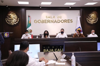 El gobernador de Baja California