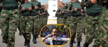 El candidato afirmó que reintegrará a soldados que no cumplan órdenes institucionales por parte del Gobierno Petro - crédito Ejército Nacional/Reuters