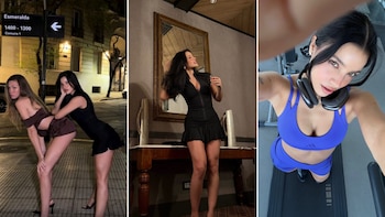 Los días de Emilia Mernes lejos de los conciertos: amigos, gimnasio y un baile sensual en la calle