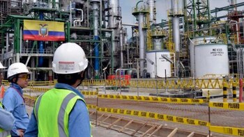 Industria petrolera ecuatoriana, atraviesa caída