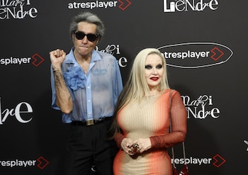 Mario Vaquerizo y Alaska. (EuropaPress)