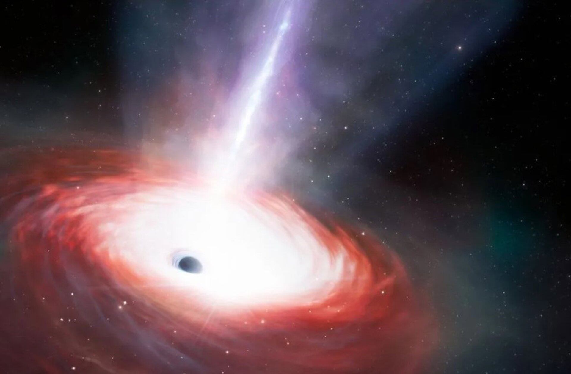La coincidencia entre la llamarada de rayos X y la eyección de gas mostró un mecanismo energético que antes se veía solo en estrellas como el Sol (NASA)