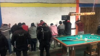Allanamiento en un prostíbulo de La Plata