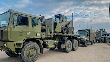 Un contingente de la Legión