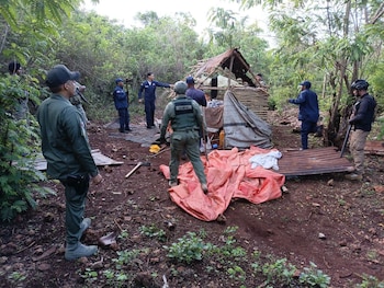 Las autoridades dominicanas detuvieron a 23 ciudadanos haitianos vinculados a la ocupación de terrenos protegidos. (Foto cortesía)