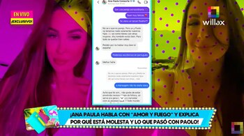 Ana Paula Consorte dio revelaciones