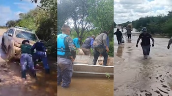 Crecida del rio Bermejo: 33 familias fueron evacuadas y continúan los operativos de asistencia en Chaco