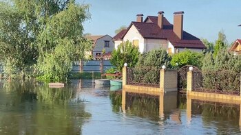 “El agua ha subido, sigue