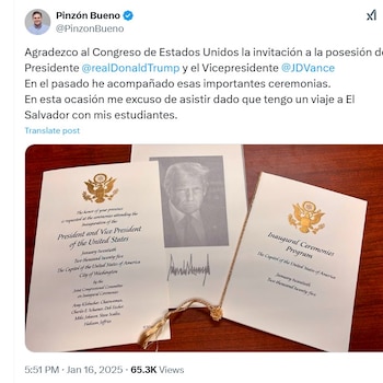 El exembajador de Colombia en