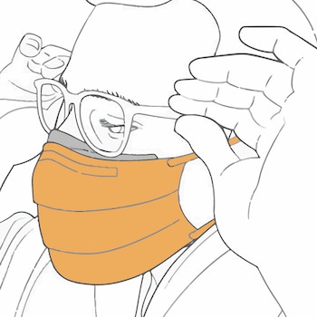 Cómo colocarse el barbijo sin