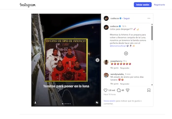 - crédito Codiscos/Instagram