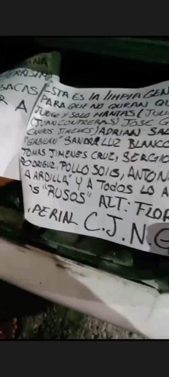 Narcomamnta CJNG en Acapulco