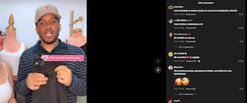 Xiomy Kanashiro bromea con sus ventas por el cumpleaños de Farfán y él responde: “Mucha galaxia”. Captura: Tiktok.