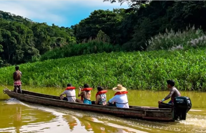 Las comunidades emberá ofrecen recorridos culturales y experiencias vinculadas con el entorno natural. Tomada de la ATP