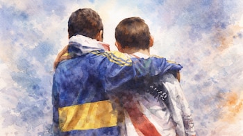 La historia de la amistad entre River Plate y Boca Juniors: de celebrar títulos juntos y formar un mismo equipo a invertir localías