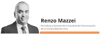 Renzo Mazzei, periodista y docente de la Facultad de Comunicación de la Universidad de Lima