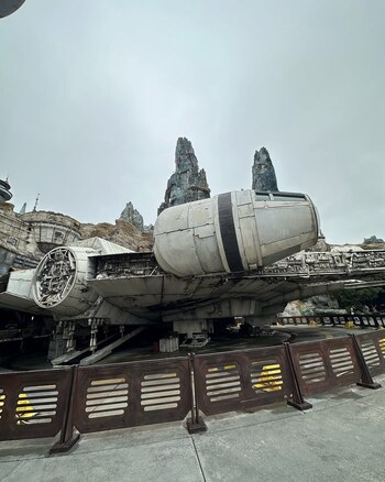 El Halcón Milenario, la nave