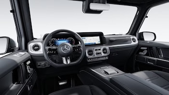 Así es la camioneta Mercedes-Benz Clase G 500 que usaba El Tanque del CJNG. (Mercedes Benz)