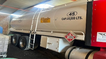 Aseguran 31 mil litros de