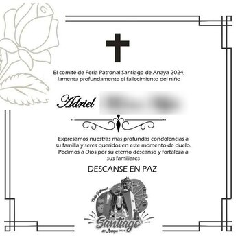 La comunidad lamentó el sensible