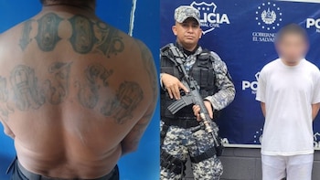 Capturaron en El Salvador a dos deportados de Estados Unidos vinculados a la MS-13