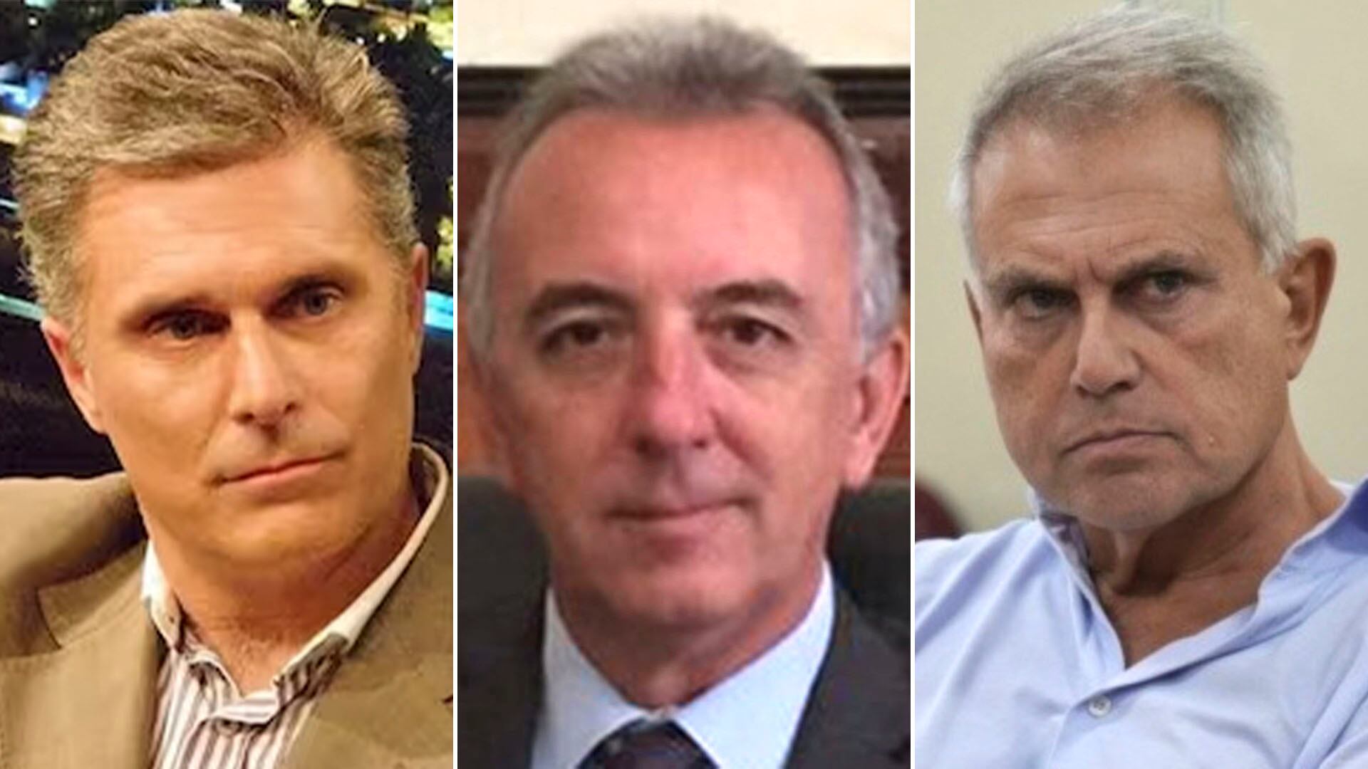 Carlos Vaudagna, Marcelo Bailaque y Fernando Whpei