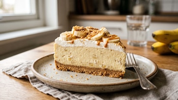 Receta de cheesecake de plátano sin horno: fácil y rápida para un antojo dulce