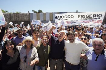 Dirigentes de JXC acompañan a