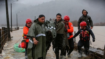 Tras el violento temporal en Chile, un nuevo frente provocó desalojos en varias zonas del país: hay más de 600 evacuados