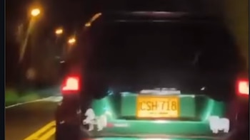 Conductor de una camioneta provocó