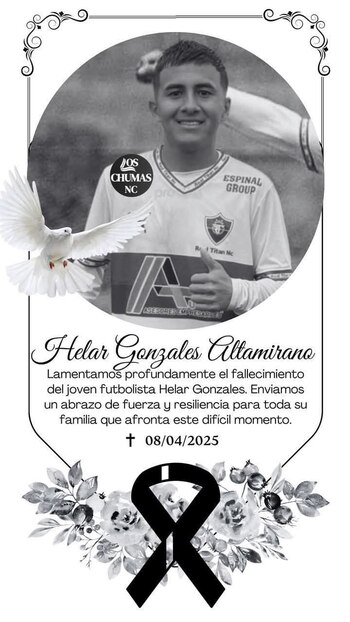 Helar Gonzales Altamirano falleció tras