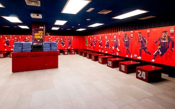 Una postal del nuevo vestuario