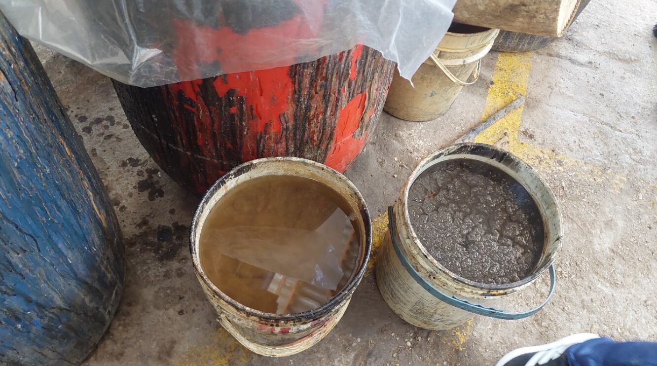 La autoridad encontró sustancias peligrosas sin control ni registro en la industria ubicada en zona urbana de Soacha - crédito CAR