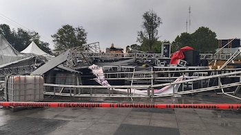 son ocho los lesionados, todos