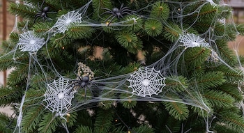 Los árboles de Navidad decorados