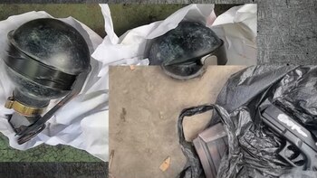 Los sujetos tenían dos granadas,