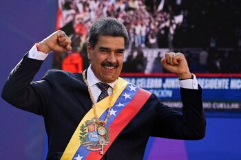 El dictador Nicolás Maduro tomó