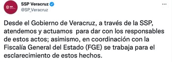 (Foto: Twitter/SP Veracruz)