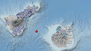 El 'Volcán de Enmedio' registra